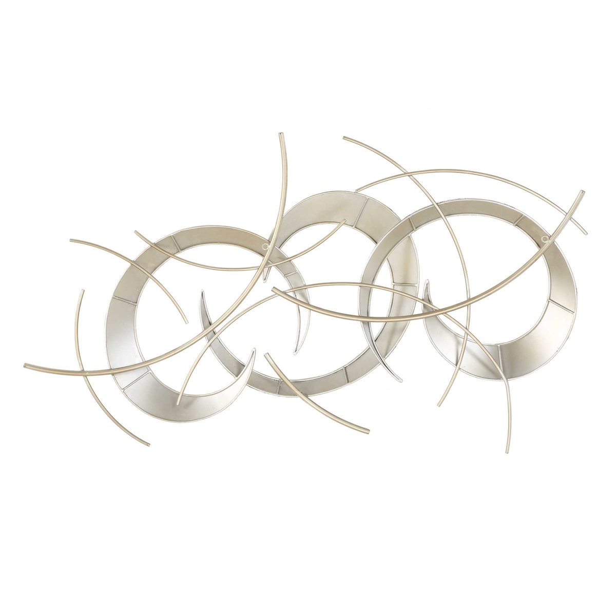 Motivate Gold Wall Art, Sculptural Wall Art by Uttermost, 42" width x 24" height x 4" depth View 7