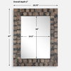 BURKE MIRROR, by Uttermost, 35.5" width x 47.5" height x 2" depth thumbnail 3