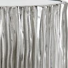 Echo Modern Nickel Drink Table, Side & End Table by Uttermost, 10.5" width x 22.75" height x 10.5" depth thumbnail 7