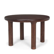 Online Designer Combined Living/Dining Soma 48" Red Brown Acacia Wood Round Dining Table
