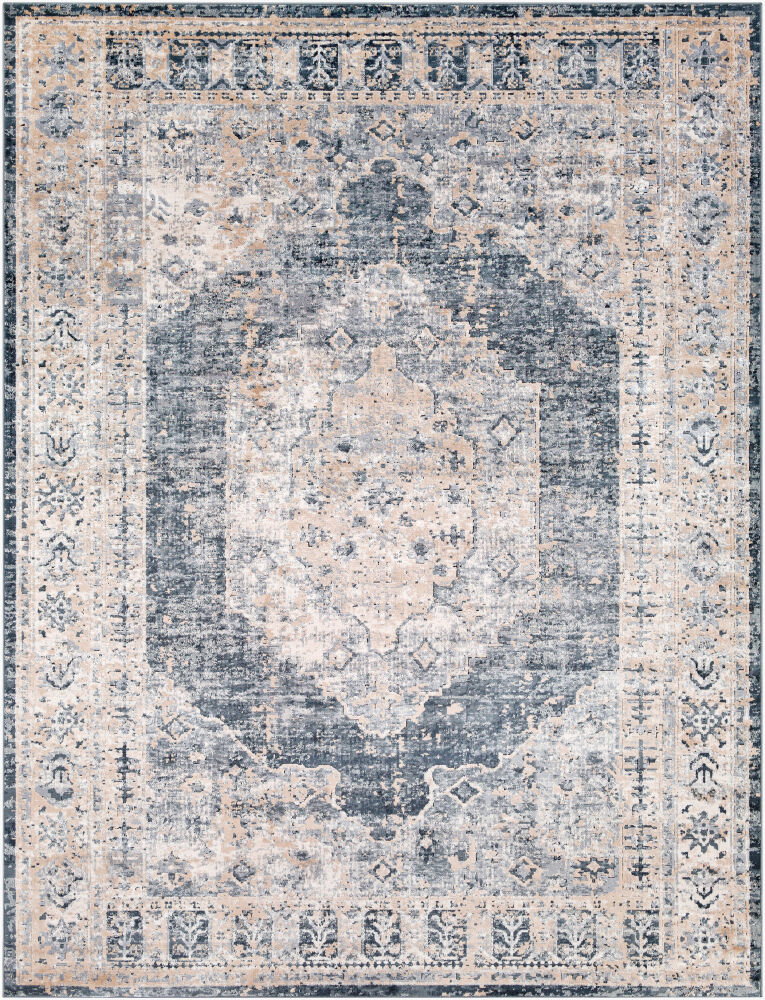 Durham Machine Woven Rug, by Surya, 2'11" length x 2' width