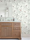 Papillon Blush Wallpaper, by York Wall, 27' length x 2'3" width x 0.02" depth thumbnail 3