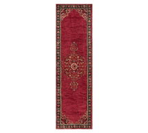 Online Designer Hallway/Entry Aamir Persian Rug; 2.5x9; Red Multi