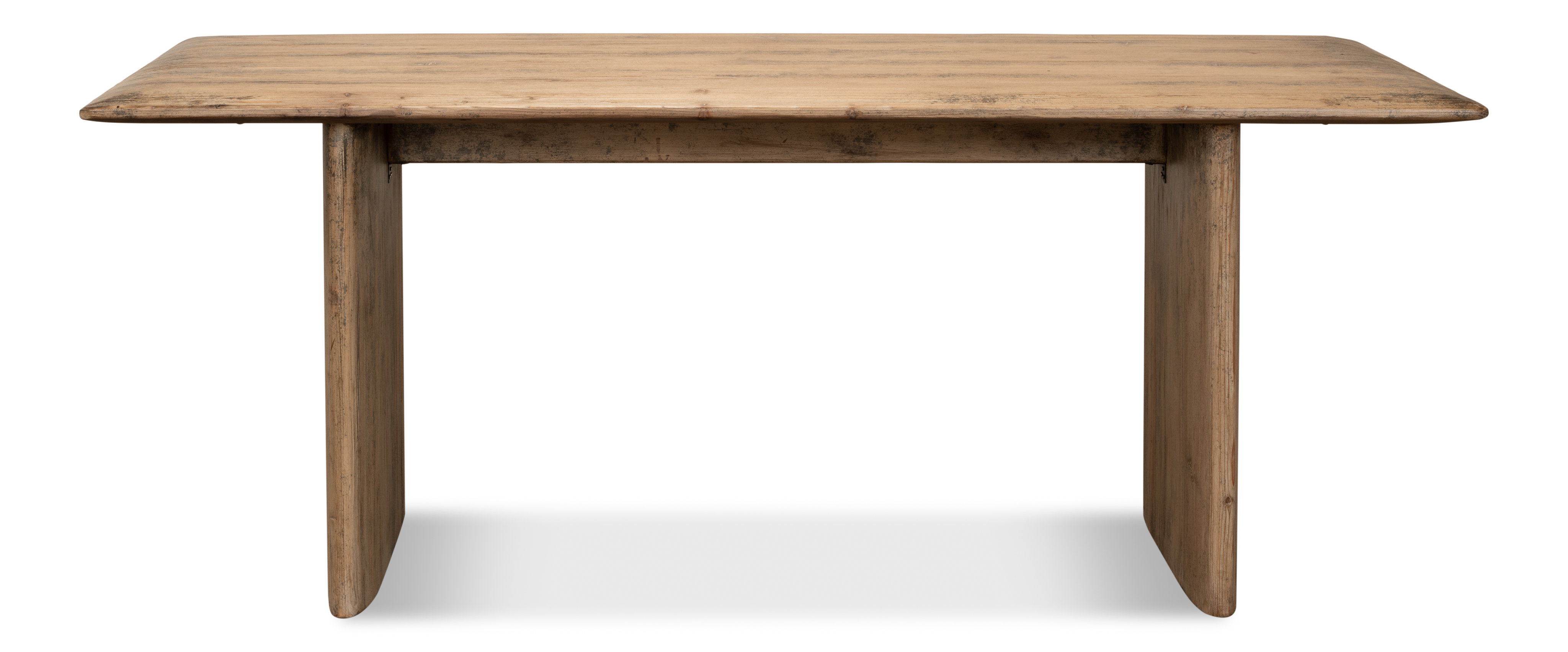 Andre Dining Table, Natural, by Sarreid, 79" length x 31" width x 31" height View 2