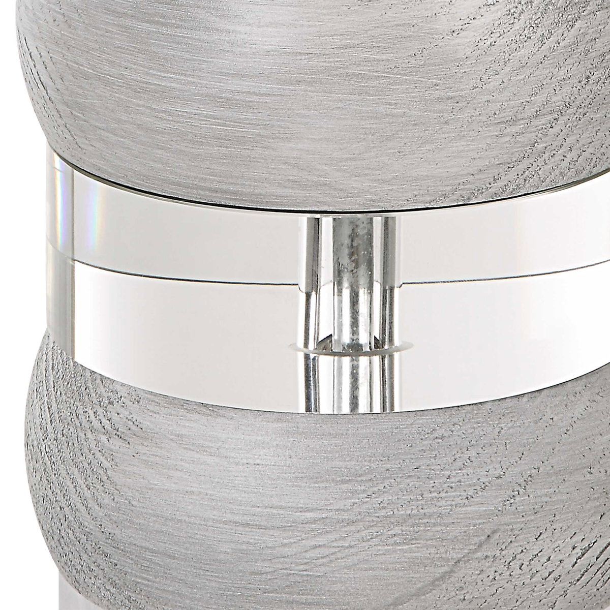 Band Together Crystal & Wood Table Lamp, by Uttermost, 16" width x 28" height x 16" depth View 7