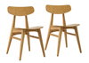 Cassia Dining Chair, Caramelized, (Set of 2), by Greenington, 22.5" length x 19.5" width x 31" height thumbnail 1