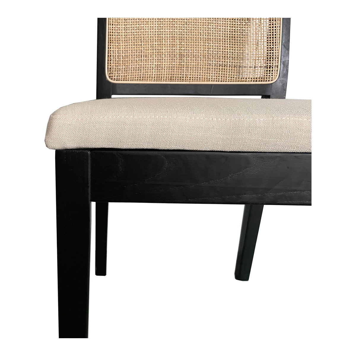 Orville Dining Chair Black - Set Of Two, by Moe's Home, 18.5" width x 33" height x 16.5" depth View 7