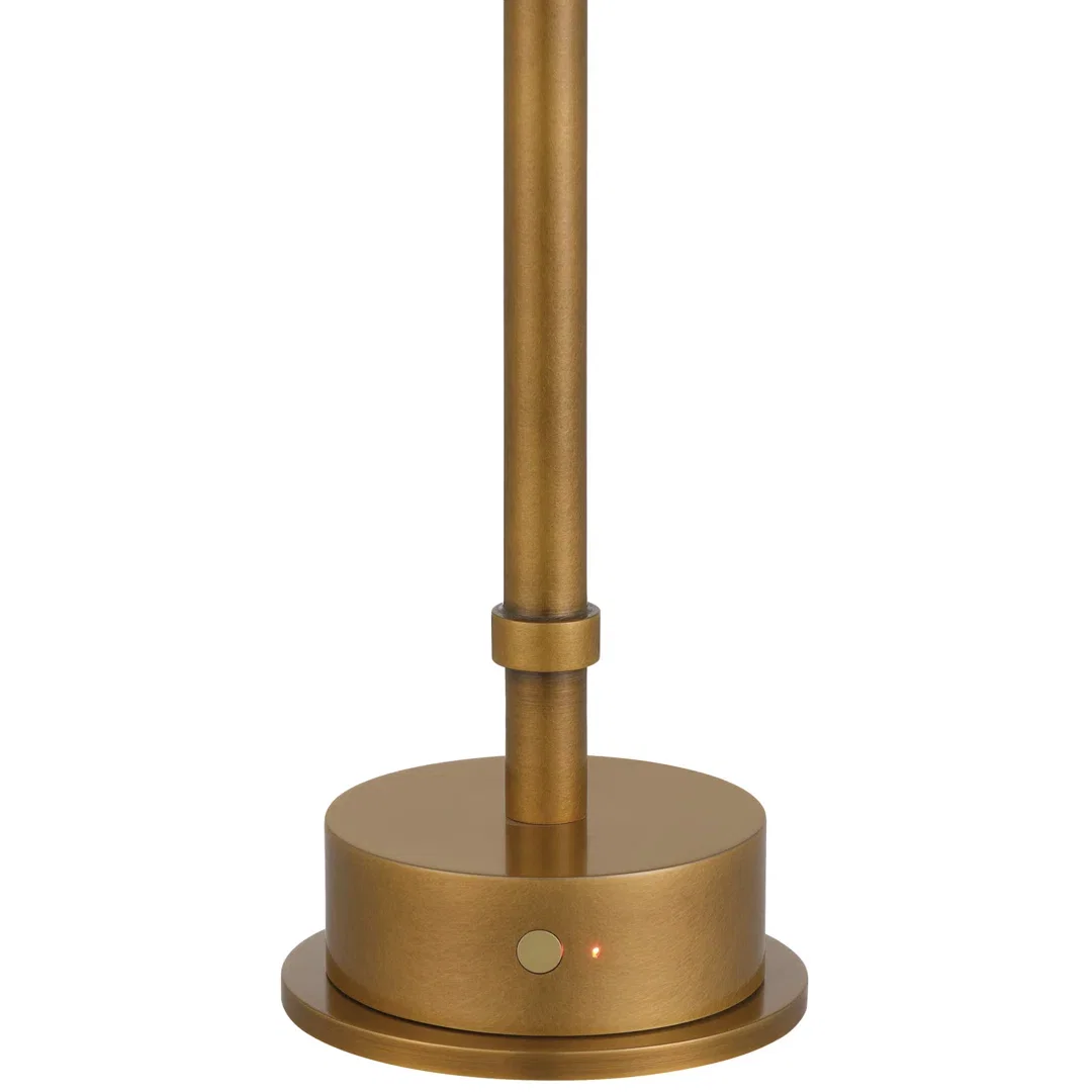 Paseo Table Lamp, by Currey and Company, 4" width x 20" height x 4" depth View 2