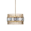 8 - Light Chandelier, by Jamie Young, 32" width x 18.5" height x 32" depth thumbnail 1