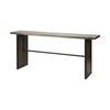 Ledger II 70L x 17W x 30H Live-Edge Wooden Brown Console Table, by Mercana, 70" length x 17" width x 30" height thumbnail 1