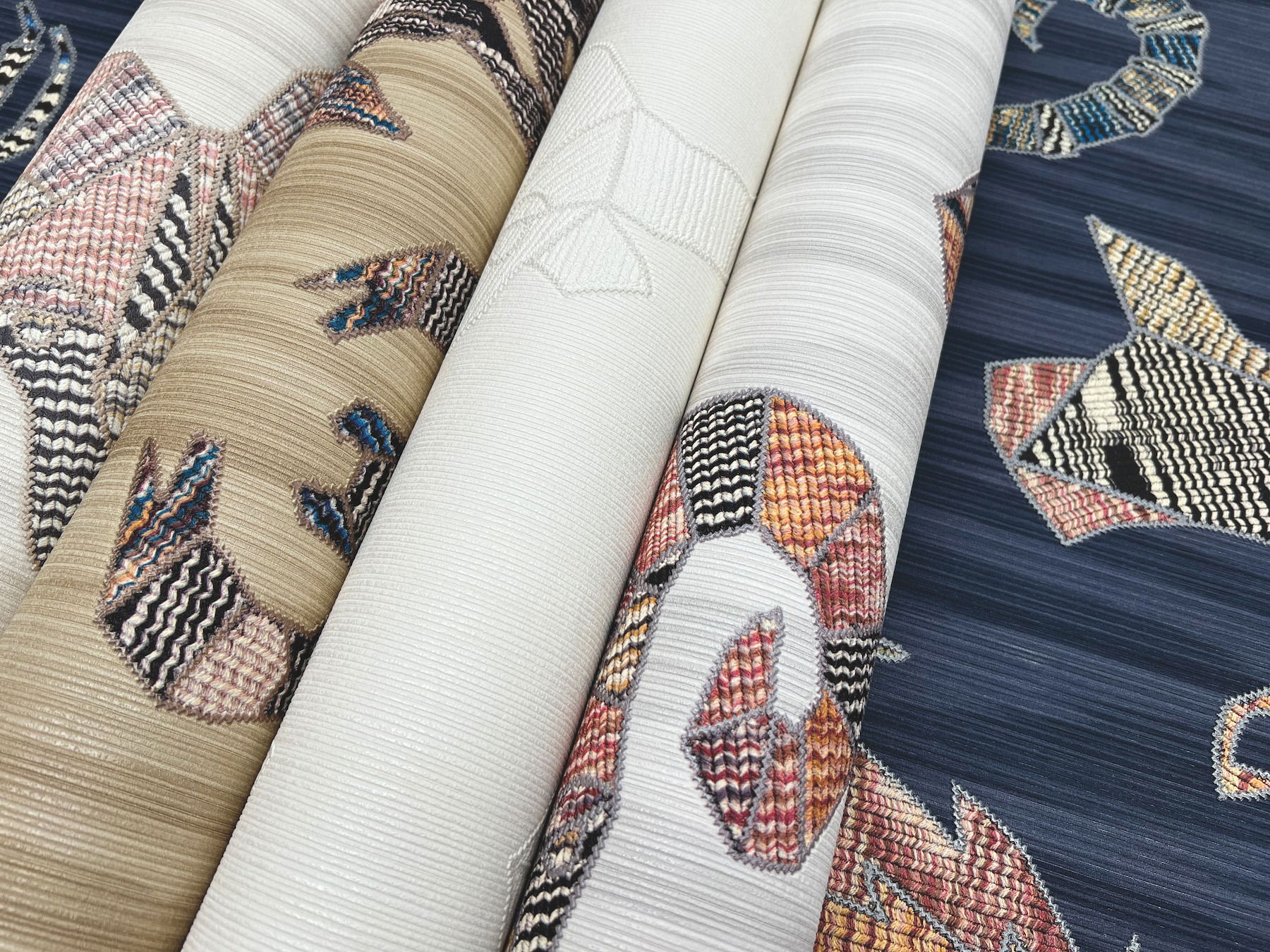 Constellations White Wallpaper, by York Wall, 33' length x 3'3.3" width x 0.02" depth View 6