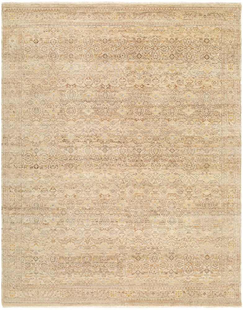 Zeenat Handmade Rug, by Surya, 9' length x 6' width