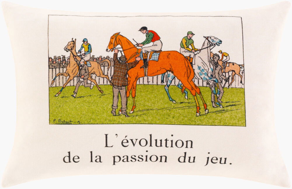 La Guirlande Lumbar Pillow, Decorative Pillow by Surya, 12" length x 18" width