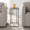 Cavern Stone & Iron Accent Table, Furniture by Uttermost, 17.9" width x 24" height x 12" depth thumbnail 4