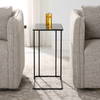 Cavern Stone & Iron Accent Table, Side & End Table by Uttermost, 17.9" width x 24" height x 12" depth thumbnail 4