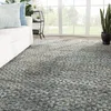 Atz Geometric Hand-Knotted Wool Gray/Black Area Rug thumbnail 1