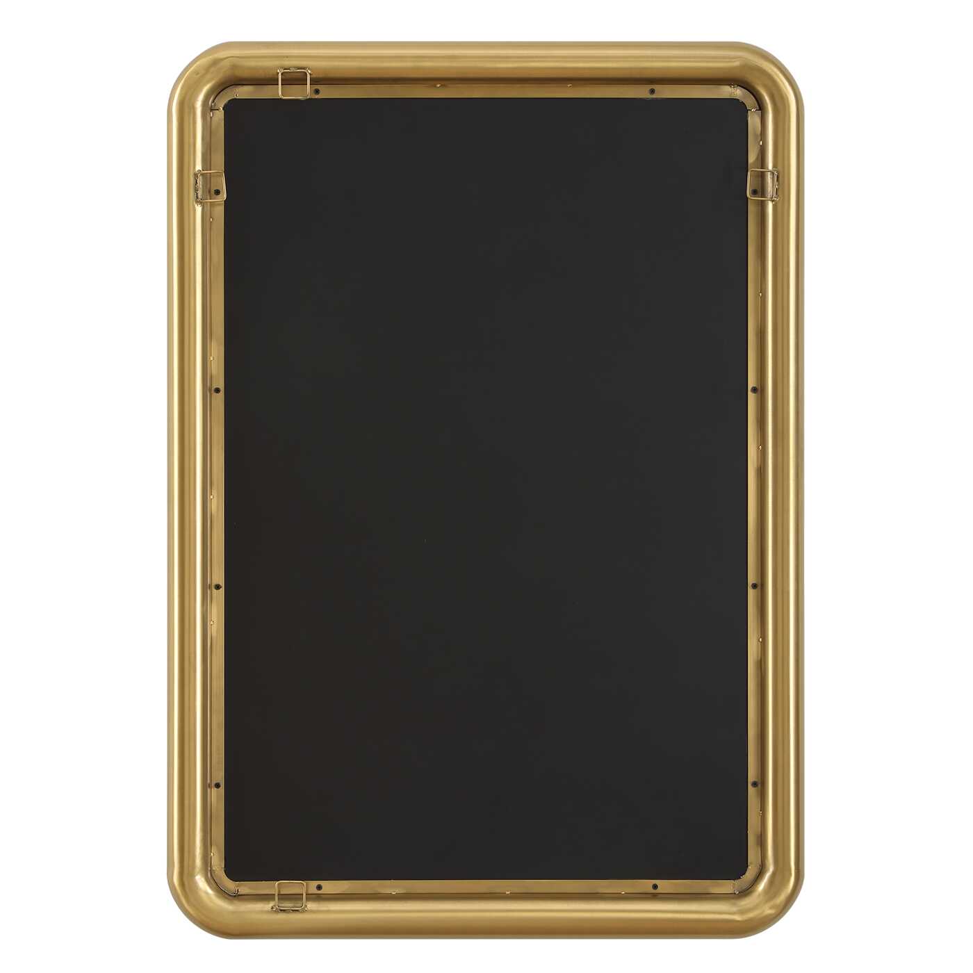 Atkinson Modern Brass Mirror, by Uttermost, 29" width x 41" height x 2" depth View 6