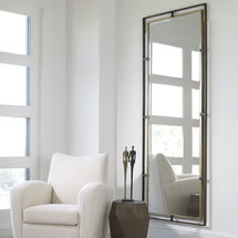 Online Designer Combined Living/Dining Carrizo Tall Bronze & Gold Mirror