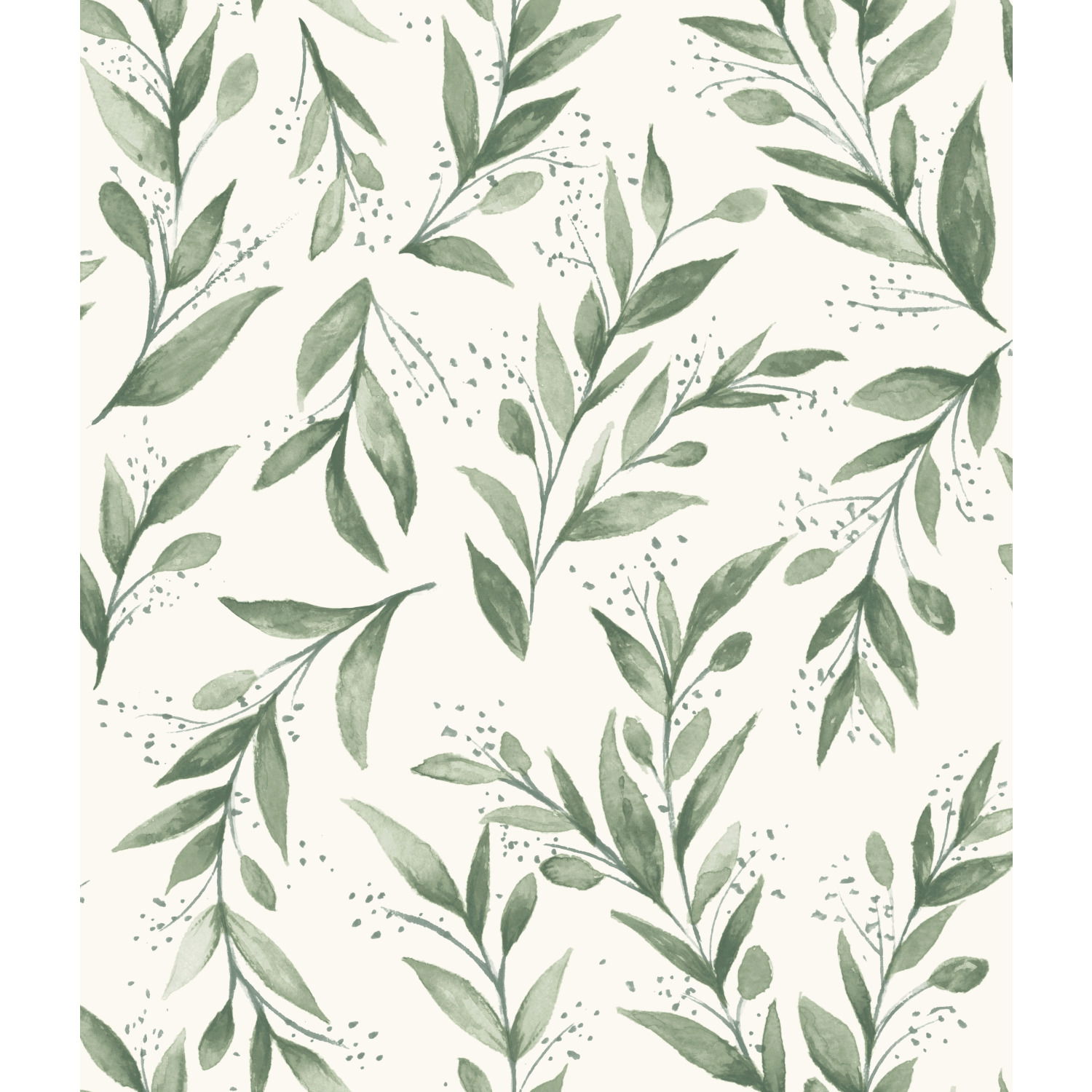 Olive Branch Olive Grove Wallpaper, by York Wall, 33' length x 1'8.5" width x 0.02" depth View 1