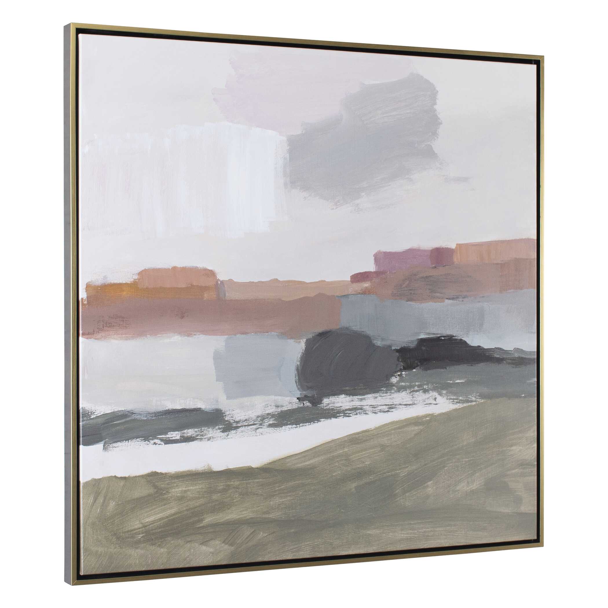 Westward Framed Landscape Art, Painting by Uttermost, 41.5" width x 41.5" height x 2" depth View 4