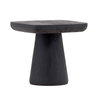 Darin Side Table Black, Side & End Table by Dovetail, 22" width x 21" height x 22" depth thumbnail 1