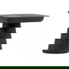 Darin Side Table Black, Side & End Table by Dovetail, 22" width x 21.2" height x 22" depth thumbnail 1