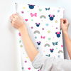 Disney Minnie Mouse Rainbow Pink Wallpaper, by York Wall, 33' length x 1'8.5" width x 0.02" depth thumbnail 5