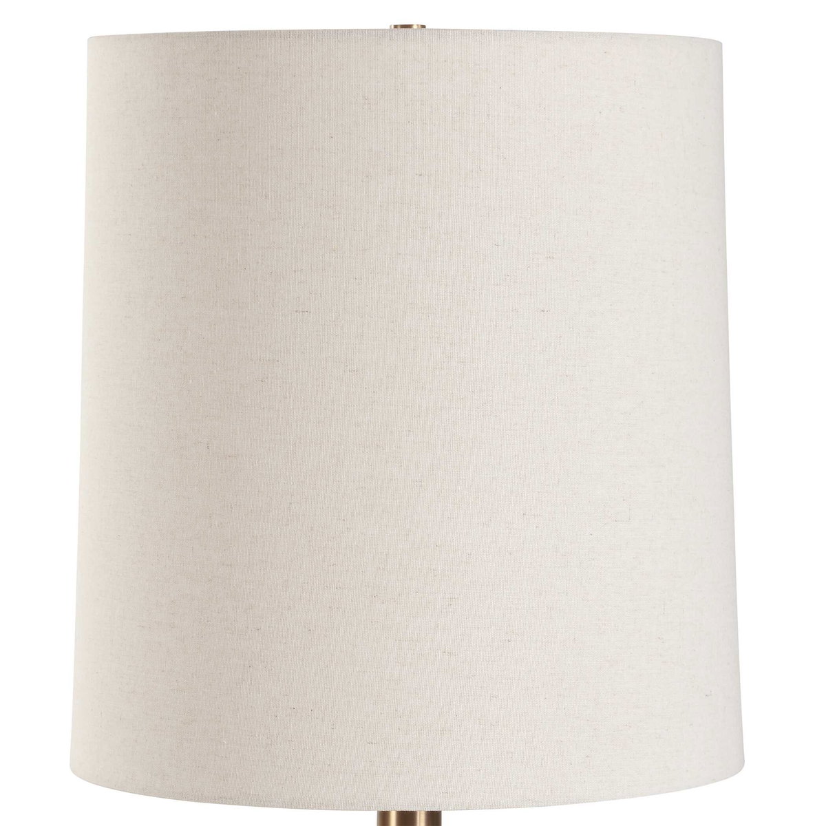 Bower Matt Black Table Lamp, by Uttermost, 14" width x 34.5" height x 14" depth View 6