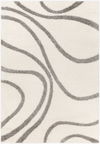 Cloudy Shag Machine Woven Rug, by Surya, 1'3.75" length x 1'3.75" width thumbnail