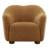 Francesca Sofa Chair Ochre, Accent Chair by Dovetail, 37" width x 30.9" height x 33.2" depth thumbnail 2