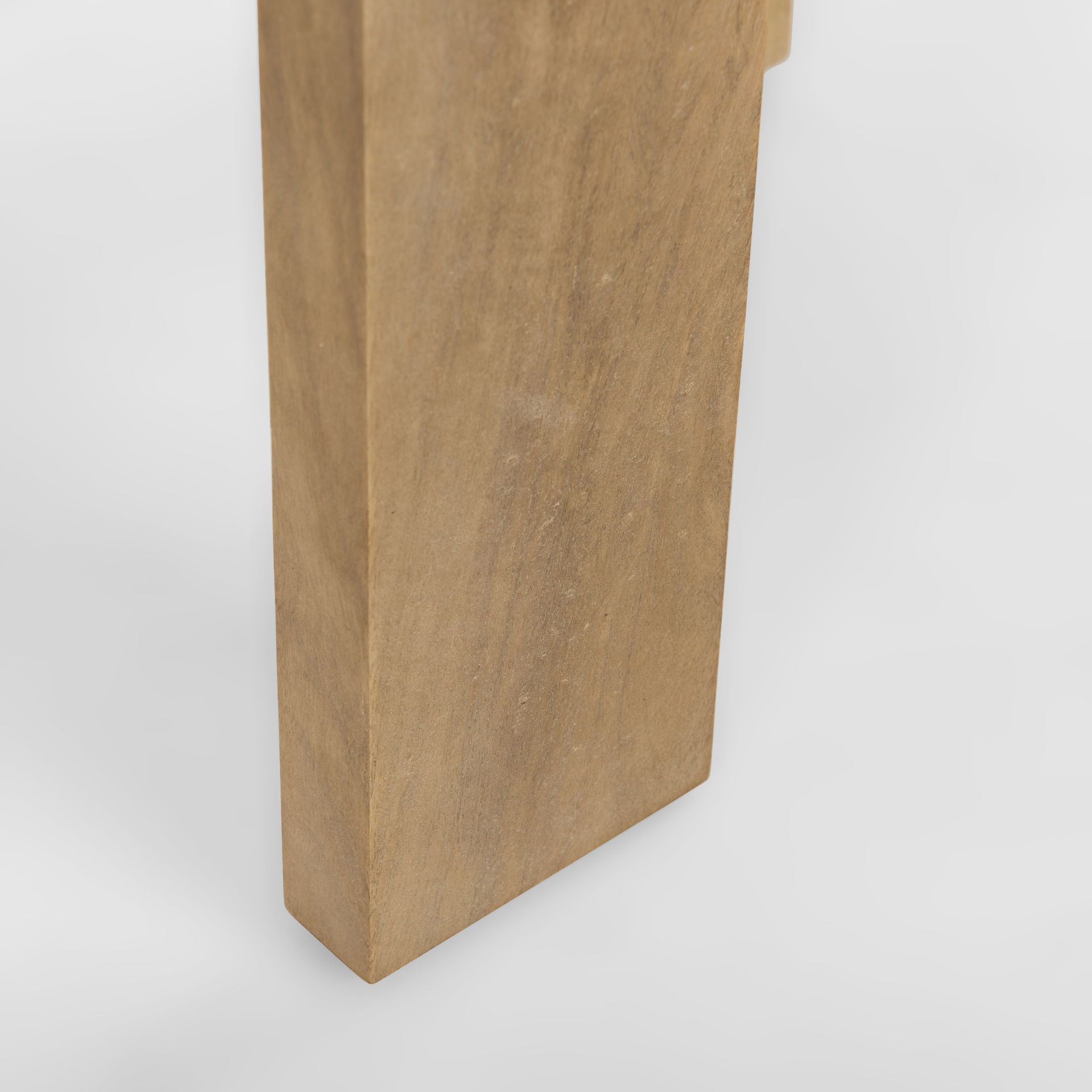 Evelyn Light Brown Round End/Side Table large image 