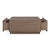 Round Off Coffee Table Walnut Brown thumbnail 6
