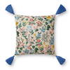 Rifle Paper Co. x Loloi No Name Pillow, Decorative Pillow, 18" length x 18" width thumbnail 1