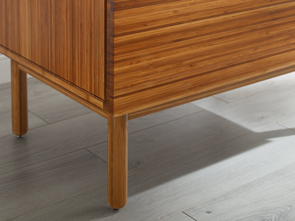 Ventura 1 Drawer Nightstand, by Greenington, 17" length x 24" width x 17.5" height View 12