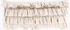 Ruffle Lumbar Pillow, Decorative Pillow by Surya, 14" length x 32" width thumbnail