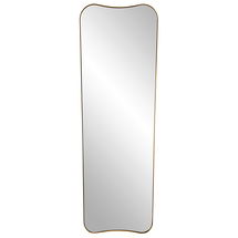 Online Designer Living Room Belvoir Large Antique Brass Mirror