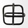 Willem I 9L x 9W Black Metal Open Cube Decor Object thumbnail 5