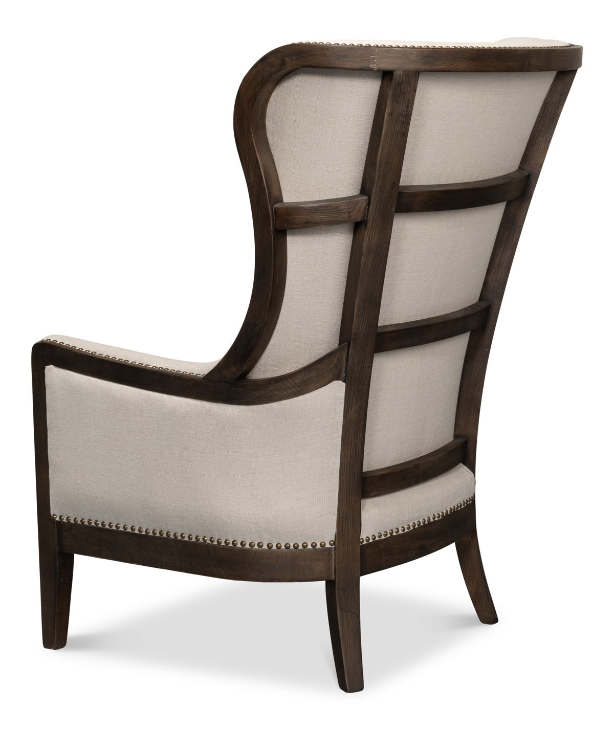 Nolan Chair, by Sarreid, 2'9" length x 2'7" width x 3'9" height View 11