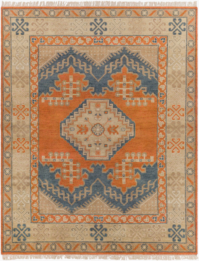 Isparta Handmade Rug, by Surya, 1'6" length x 1'6" width