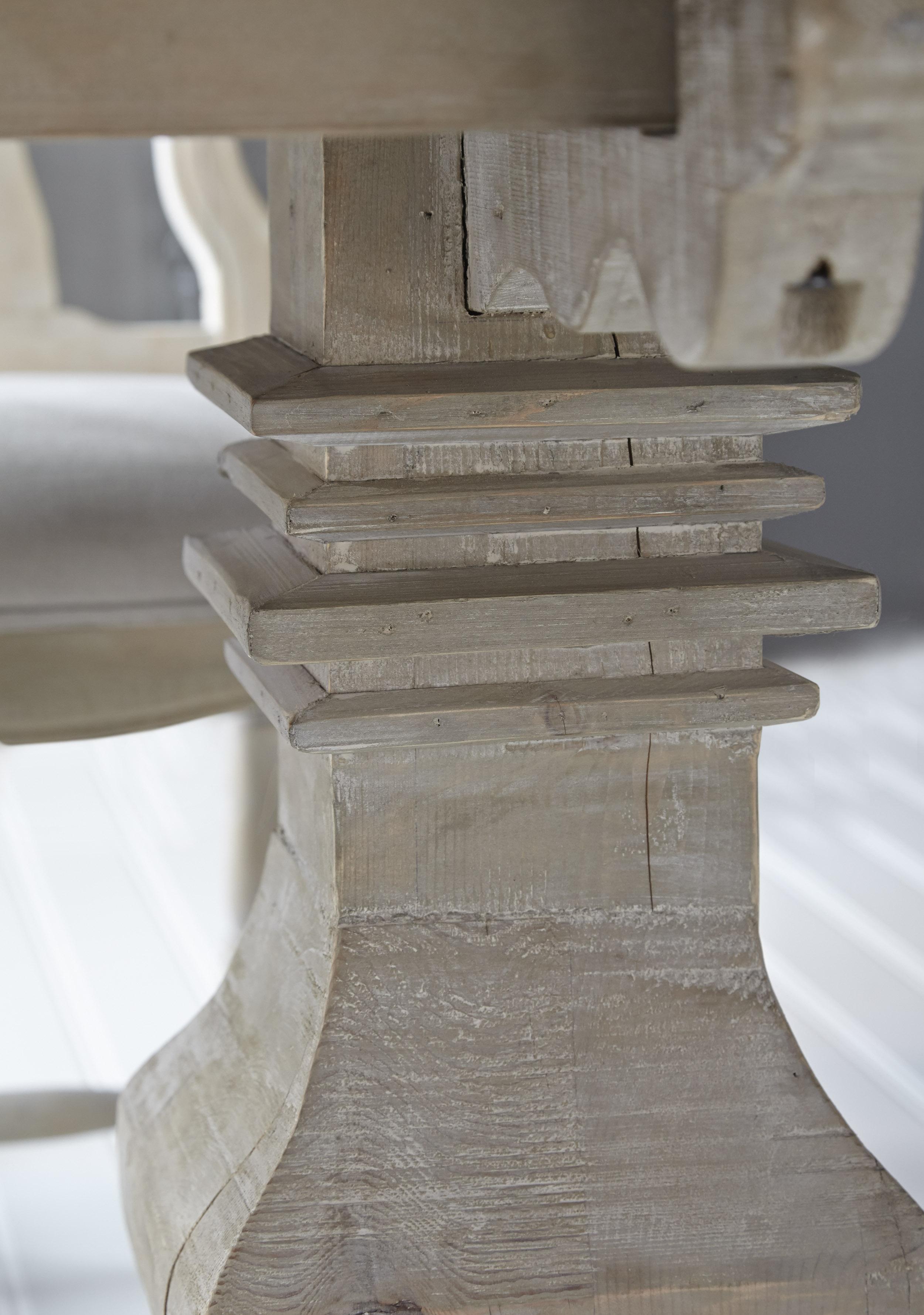 Monastery Extension Dining Table, by Essentials for Living, 84" width x 30" height x 43" depth View 8