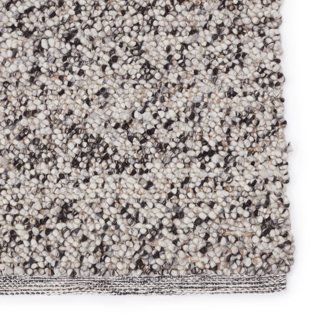 Jaipur Living Hadren QTM05 Handmade Solid White and Gray Area Rug (8'x10') large image 