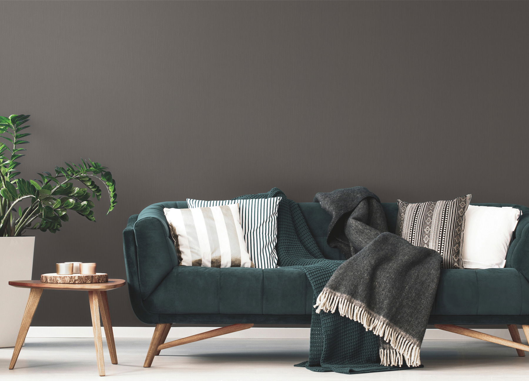 Cascade Glimmer Black Wallpaper, by York Wall, 30' length x 2'2" width x 0.02" depth View 2