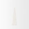 Pyramis White Rough Marble Obelisk 13' thumbnail 3