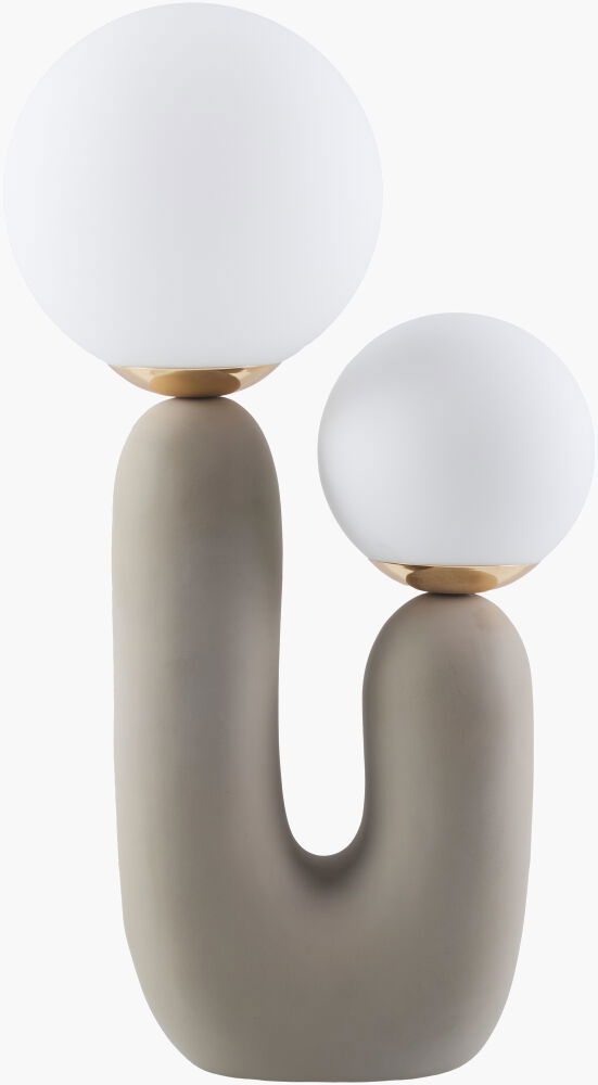 Sedeum Accent Table Lamp, by Surya, 8" width x 22" height