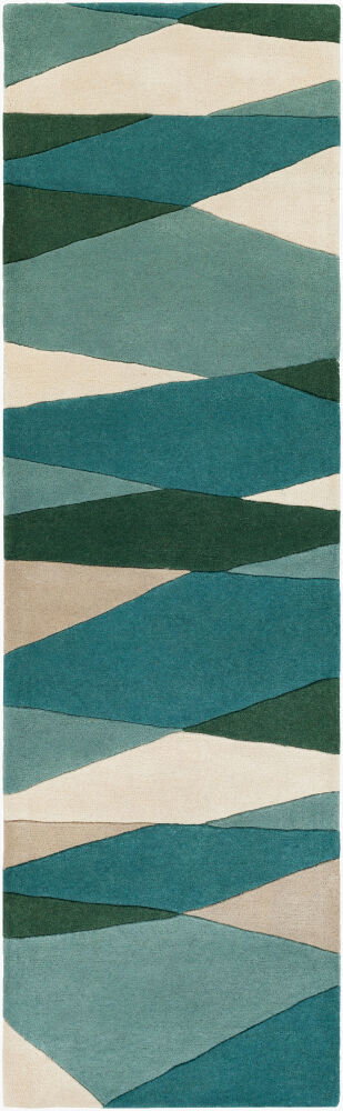 Forum Handmade Rug, by Surya, 8' length x 2'6" width