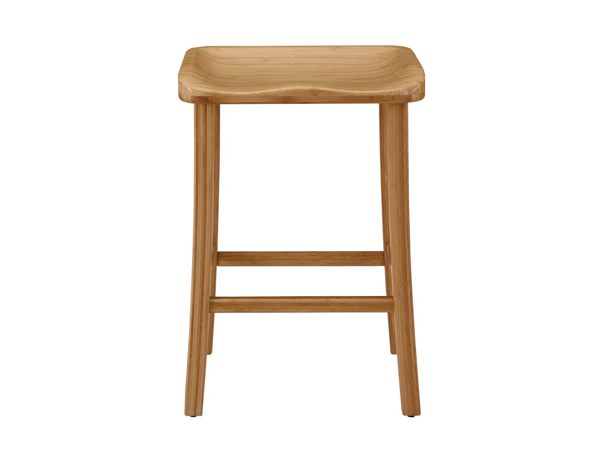 Tulip Counter Height Stool, Caramelized, (Set of 2), Counter & Bar Stool by Greenington, 18" length x 14" width x 26" height View 8