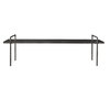 Chandos Wooden Bench, Benche by Uttermost, 76" width x 23" height x 18" depth thumbnail 1