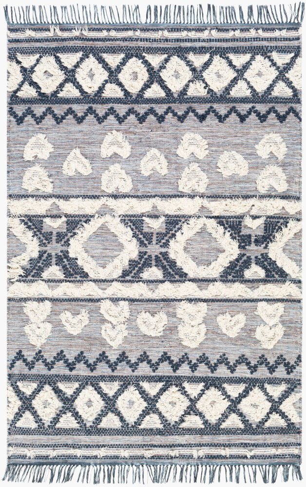 Cheyenne Handmade Rug, by Surya, 1'6" length x 1'6" width