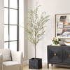 Abundance Potted Olive Tree, Artificial Plants & Flower by Uttermost, 31.5" width x 90.5" height x 31.5" depth thumbnail 2