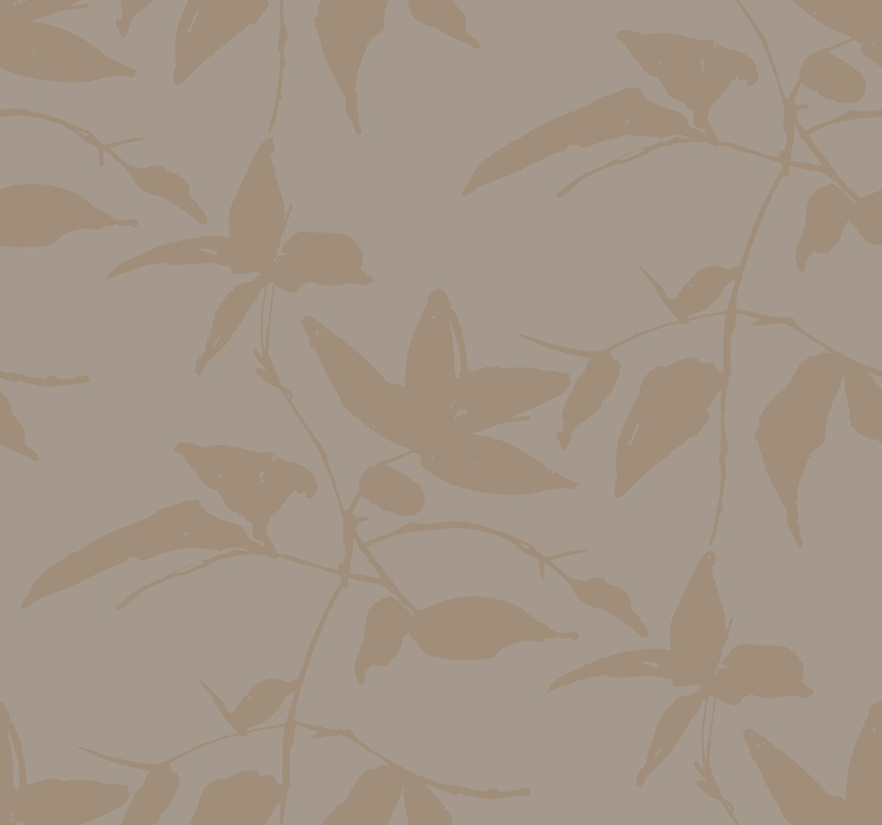 Persimmon Leaf Gold & Taupe Wallpaper large image 